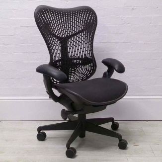 Second Hand Herman Miller Black Mirra Chair