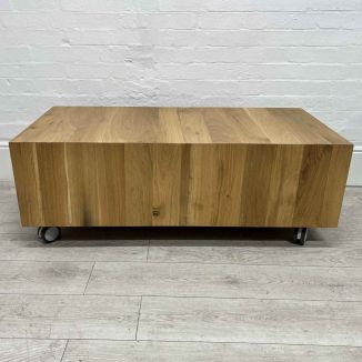 Second Hand Mobile Oak Coffee Table