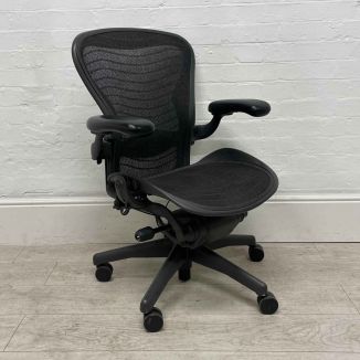 Second Hand Herman Miller Aeron Chair - Three Levers - Main