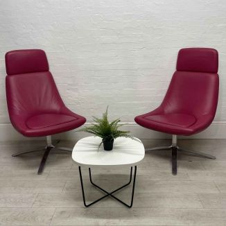 Second Hand Boss Design Lobby Chairs - Set of 2