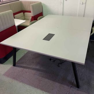 Second Hand Light Grey Meeting Table