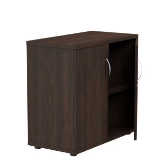 Unite 2 Door Wooden Cupboard-Walnut-725mm