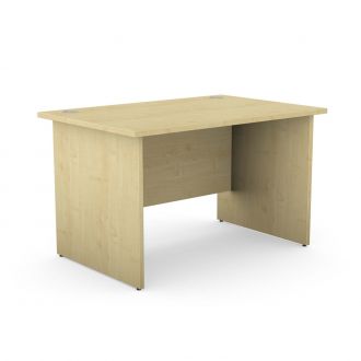 Unite Maple Desk - Panel Legs
